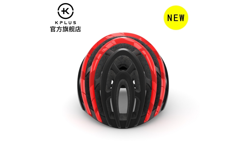 KPLUS/NET road bike racing helmet Asian head type safety riding equipment red dot commemorative model